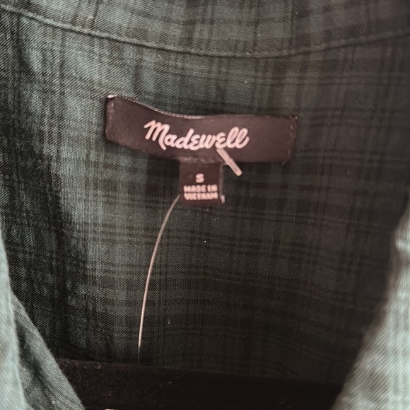 Madewell Westlake Shirt in Willowdale‎ Plaid Top - Picture 4 of 7